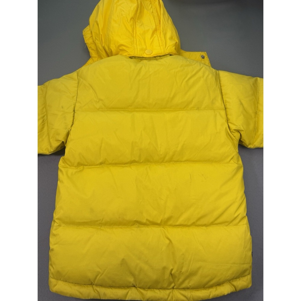 London Fog Boys' Heavyweight Down Puffer Jacket Winter Coat, Size‎ M 5/6 Yellow - Picture 2 of 13